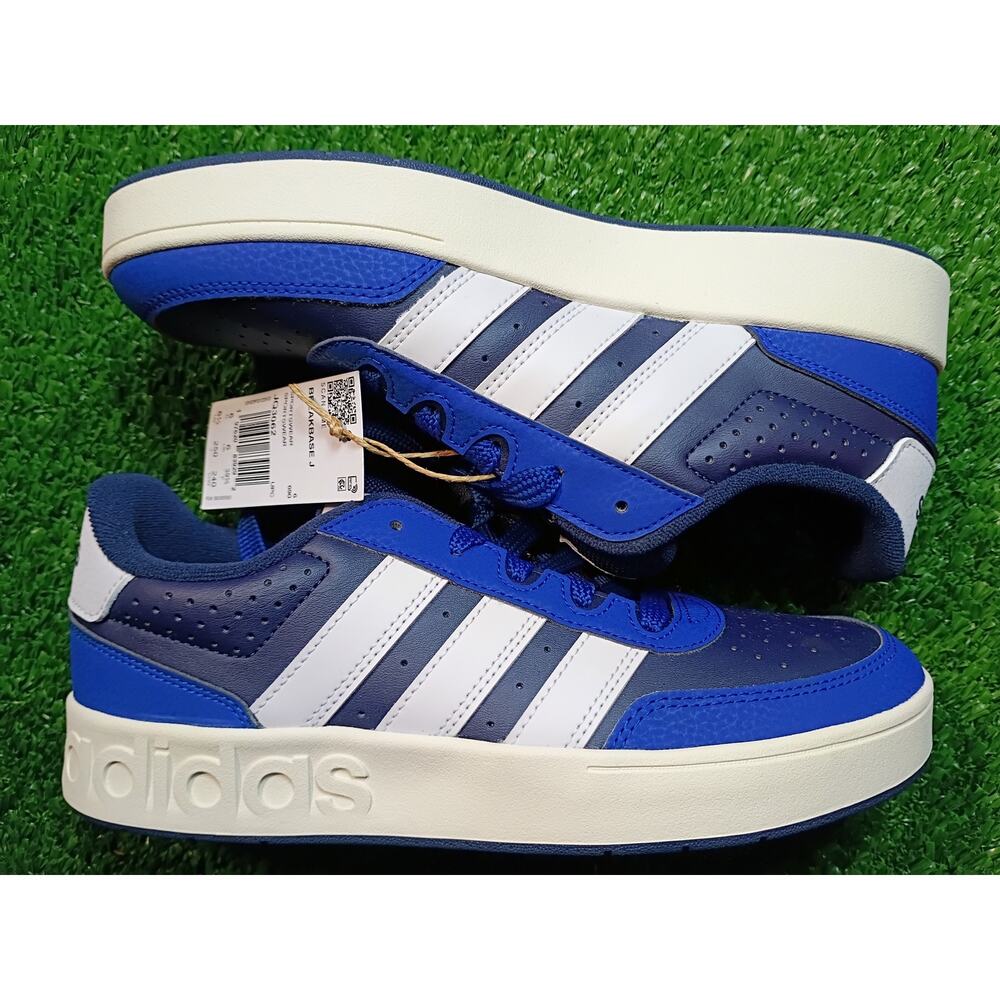 Adidas Breakbase J Sneakers Collegiate Navy Size 6.5 New